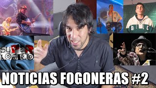 Noticias Fogoneras 2  La Renga en Usuahia Milo J cantó una canción de Charly García y más [upl. by Eednak]