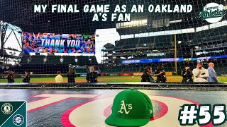 My Final Game As An Oakland A’s Fan [upl. by Shue]