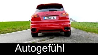 Porsche Cayenne GTS Sound Acceleration Driving pleasure 36 l V6 440 hp  Autogefühl [upl. by Nesnar]