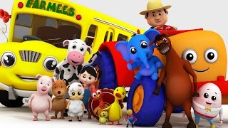 Top 20 Nursery Rhymes Collection with Farmees  Kids Songs  Children Rhymes by Farmees [upl. by Bunnie]