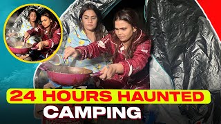 24 HOURS HAUNTED CAMPING  Armaan Malik [upl. by Bernelle]