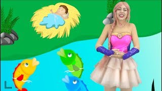 LOS PECES EN EL RÍO🐠🐟🐠  Luli Pampín Official Video [upl. by Aicala277]