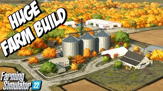 97 Million Dollar Taheton County Farm Build  Farming Simulator 22 [upl. by Adlesirk]