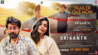 SRIKANTH Official Trailer RAJKUMMAR RAO  JYOTIKA ALAYA  TUSHAR HIRANANDANI I BHUSHAN K NIDHI [upl. by Ecahc]