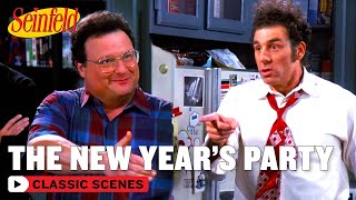 Kramer amp Newman Clash At New Years  The Millennium  Seinfeld [upl. by Anaicilef]