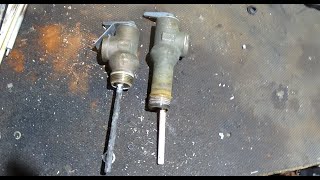 How to clean a brass hot water tank pop off valve or pressure relief valve [upl. by Pesek]