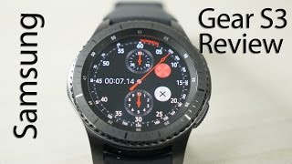 Samsung Gear S3 Frontier Smartwatch Review [upl. by Ricardama118]