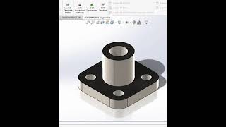 Mastering SolidWorks 2018 Creating a Professional Base Plate Tutorial 🛠️🖥️ [upl. by Arbmik]