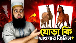 ঘোড়া কি খাওয়ার জিনি😩 ইসলাম কি বলে আসুন জানি Muhammad Al Amin Muhammad Al Amin [upl. by Aivatnohs]