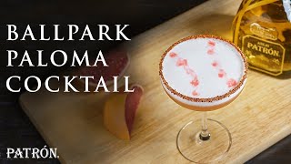 Ballpark Paloma Drink Recipe  Patrón Tequila [upl. by Kraska]