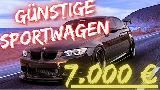 Die 6 besten Sportwagen unter 10000€ 2024  G Performance [upl. by Aubert464]