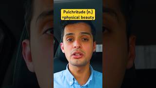 Uncommon English words  PULCHRITUDE  english shorts learnenglish englishspeaking vocabulary [upl. by Petrie330]