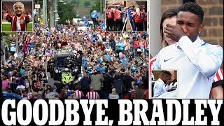 Heartbroken Jermain Defoe breaks down at best friend Bradley Lowerys funeral as the six year old [upl. by Htez]