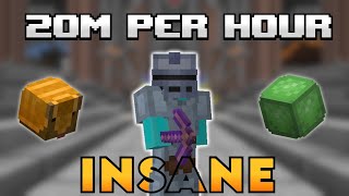 Early Game 20 Million Coins Per Hour Money Making Method  Hypixel Skyblock [upl. by Wanfried]