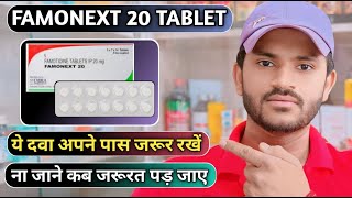 Famonext 20 tablet uses dose benefits and side effects full reviewhow to take [upl. by Aicertap]