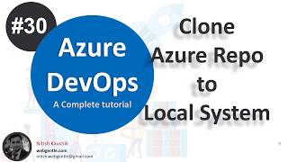 30 Clone Azure DevOps Repo  Azure devops tutorial for beginners [upl. by Iila]