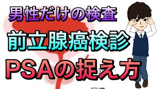 前立腺癌検診 PSAの捉え方についてわかりやすく解説！PSA高いとどうする？ [upl. by Loree]