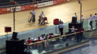 London 2012 Olympics Velodrome Cycling [upl. by Necyla]