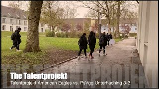 Talentprojekt American Eagles vs SpVgg Unterhaching 33 [upl. by Notfa]