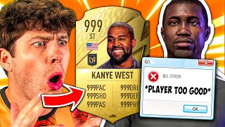 I Cheated in FIFA and made this INSANE player 😂 [upl. by Hodosh]