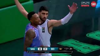 Highlights Sagesse Vs Beirut 20222023 [upl. by Yleve]