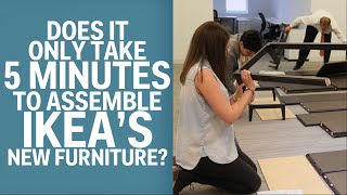 Ikea Says Its New Furniture Takes Only 5 Minutes To Assemble — Heres The Truth [upl. by Ert63]