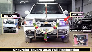 CHEVROLET TAVERA MODEL 2016 RESTORATION  ACN MOTORS MULTIBRAND CAR SERVICES [upl. by Hendrickson]