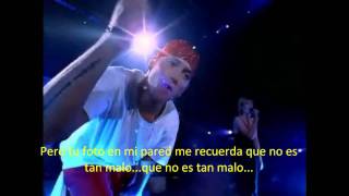 Eminem ft Dido  Stan Traducida y Subtitulada al Español HD  Live in London [upl. by Randal]