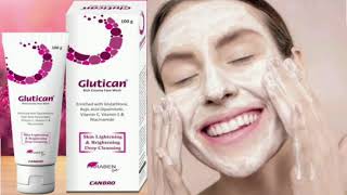 GluticanRich Creamy Face Wash PARABEN CANBRO [upl. by Katzman]