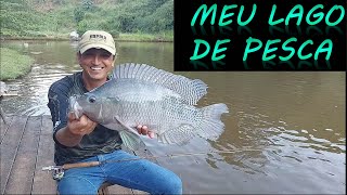 Como Montar um Lago Top para PescaTilápia Pacu Tambacu Pintado Pirarara [upl. by Zebedee]