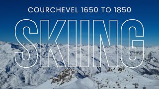 4k Ariondaz Courchevel 1650 to Courchevel 1850 [upl. by Boucher]