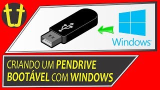 Como Fazer um Pendrive Bootável para a FormataçãoReparo do Windows [upl. by Noned]