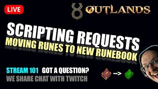 E 101 Chatting about Ultima Online and how to script MMORPG UO Razor Scripts LIVE [upl. by Marashio316]