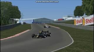 Nelson Piquet the best overtake Hungaroring 1986 [upl. by Yartnod]