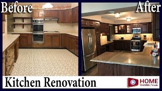 Outdated 60s Style Kitchen Gets a Complete Makeover [upl. by Belding]