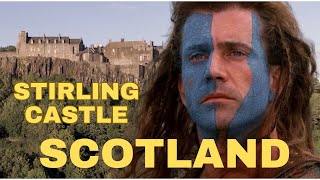 Stirling Castle Scotland William Wallace [upl. by Airegin]