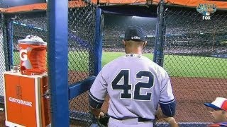 Mariano Rivera delivers perfect inning in final AllStar Game [upl. by Ahsiret928]