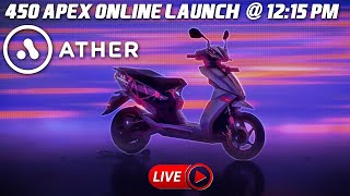 125X Speed Fastest Ather 450 APEX With WARP Mode Launch LIVE [upl. by Eidoj]