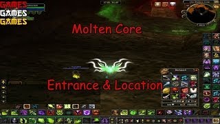 Molten Core Raid Entrance and Location [upl. by Richardson]