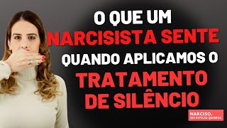 O QUE UM NARCISISTA SENTE QUANDO TENTAMOS APLICAR O TRATAMENTO DE SILÊNCIO [upl. by Epuladaug]