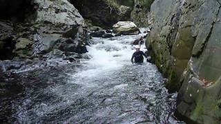 Canyoning Cannobino Piemont Verbania 2010 [upl. by Edobalo]