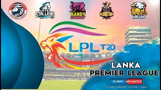 Kandy Falcons vs Colombo Stars  Qualifier 02  LPL 2022 [upl. by Hermione495]