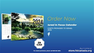 2024 Israel In Focus Calendar Canada [upl. by Occor]