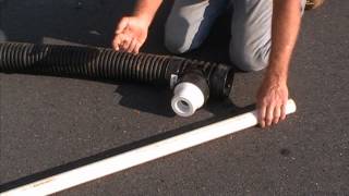 How to Adapt PVC to Corrugated Pipe Correctly by Apple Drains [upl. by Cornia]