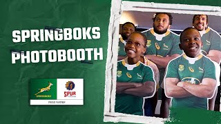 Surprising Spur Customers with a Springboks Photoboothwith a twist  Spur Steak Ranches [upl. by Dasie]