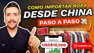 COMO IMPORTAR ROPA desde CHINA MUY BARATO y con MUY POCO DINERO 💎 [upl. by Fachan]