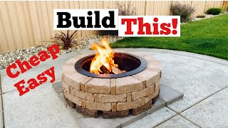 Save Money and DIY a Smokeless Fire Pit Build a Pavestone Rumblestone Smokeless Firepit for cheap [upl. by Milli264]