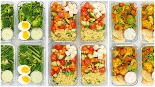 Vegetarian Meal Prep Recipes  Back to School  Healthy  Quick  Easy [upl. by Shanahan]