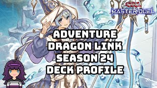 I REALLY LOVE THIS ENGINE  Adventure Dragon Link Season 24 Deck Profile [upl. by Aliuqehs]