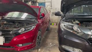 3 Honda vezel hybrid car Dual clutch problem contact01712939354 [upl. by Aerdnwahs]